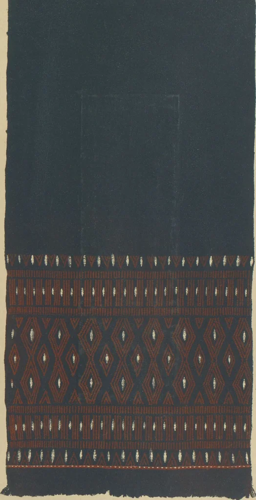 An illustration from Collection of specimens and illustrations of the textile manufactures of India. Second series, 0101-0134 / prepared under the direction of J. Forbes Watson, 1877, leaf 60