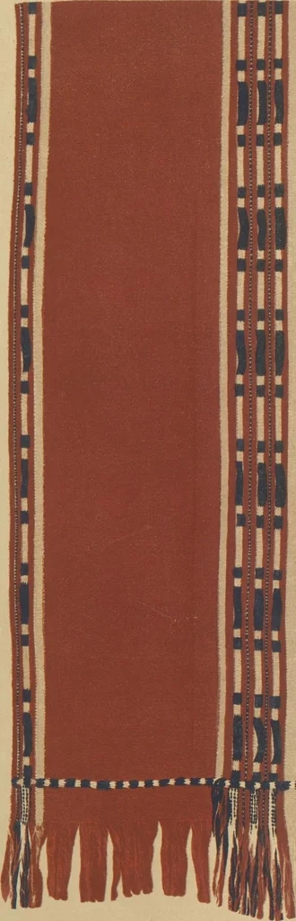 An illustration from Collection of specimens and illustrations of the textile manufactures of India. Second series, 0101-0134 / prepared under the direction of J. Forbes Watson, 1877, leaf 62
