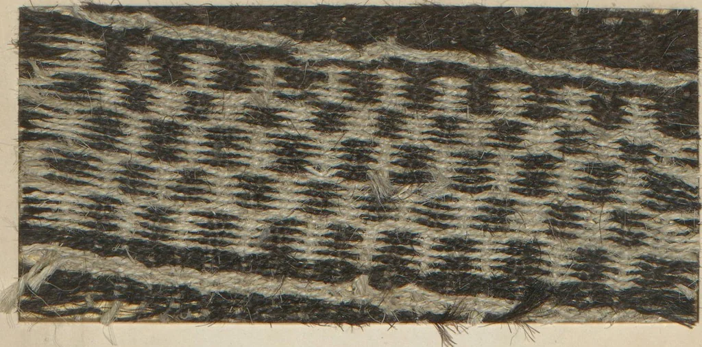 An illustration from Collection of specimens and illustrations of the textile manufactures of India. Second series, 1042-1082 / prepared under the direction of J. Forbes Watson, 1874, leaf 19