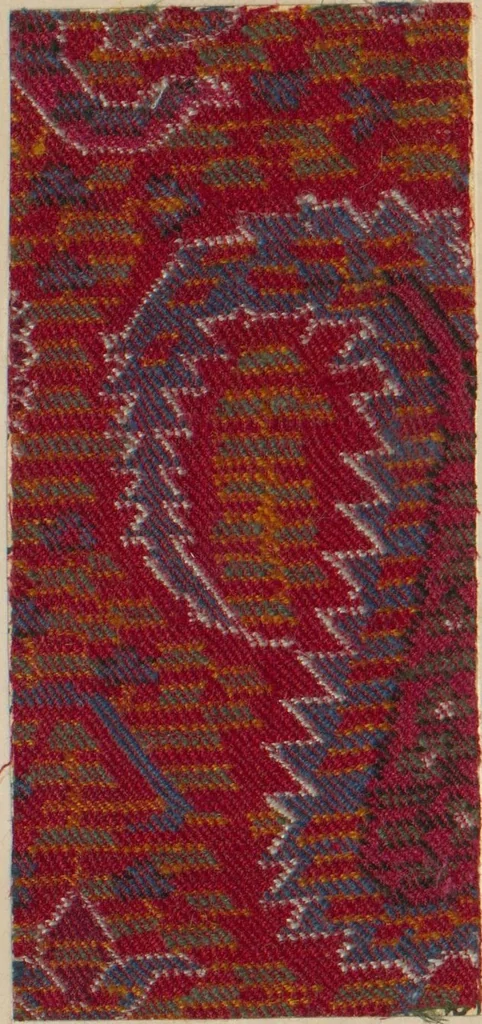 An illustration from Collection of specimens and illustrations of the textile manufactures of India. Second series, 1042-1082 / prepared under the direction of J. Forbes Watson, 1874, leaf 20
