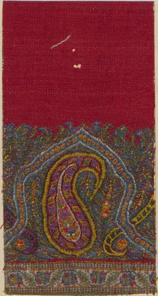 An illustration from Collection of specimens and illustrations of the textile manufactures of India. Second series, 1042-1082 / prepared under the direction of J. Forbes Watson, 1874, leaf 23