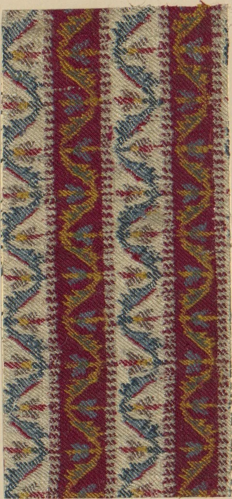 An illustration from Collection of specimens and illustrations of the textile manufactures of India. Second series, 1042-1082 / prepared under the direction of J. Forbes Watson, 1874, leaf 28