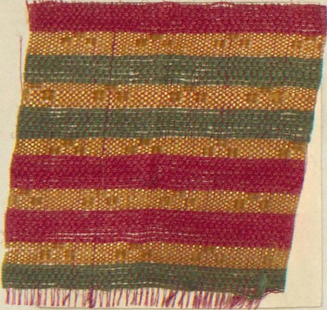 An illustration from Collection of specimens and illustrations of the textile manufactures of India. Second series, 0813-0863 / prepared under the direction of J. Forbes Watson, 1874, leaf 11
