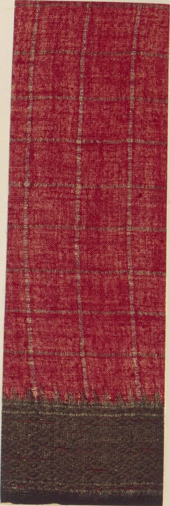 An illustration from Collection of specimens and illustrations of the textile manufactures of India. Second series, 0813-0863 / prepared under the direction of J. Forbes Watson, 1874, leaf 16