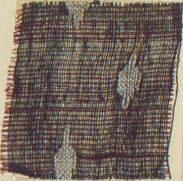 An illustration from Collection of specimens and illustrations of the textile manufactures of India. Second series, 0813-0863 / prepared under the direction of J. Forbes Watson, 1874, leaf 19