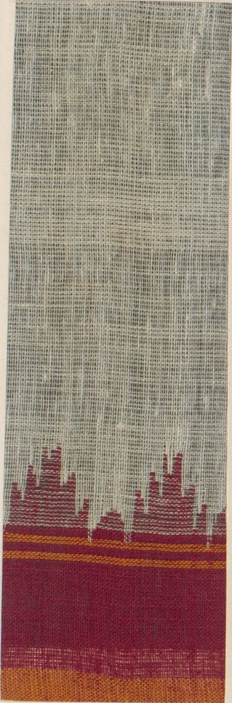 An illustration from Collection of specimens and illustrations of the textile manufactures of India. Second series, 0813-0863 / prepared under the direction of J. Forbes Watson, 1874, leaf 26