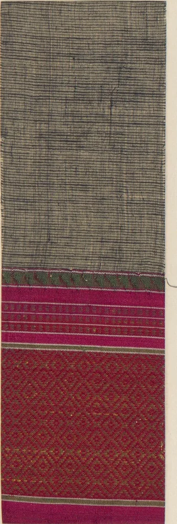 An illustration from Collection of specimens and illustrations of the textile manufactures of India. Second series, 0813-0863 / prepared under the direction of J. Forbes Watson, 1874, leaf 3