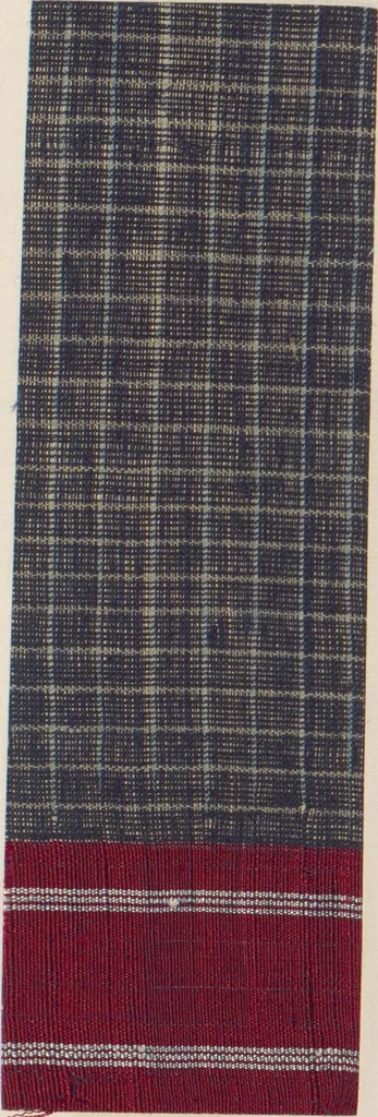 An illustration from Collection of specimens and illustrations of the textile manufactures of India. Second series, 0813-0863 / prepared under the direction of J. Forbes Watson, 1874, leaf 42