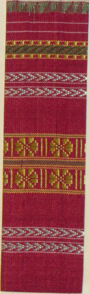 An illustration from Collection of specimens and illustrations of the textile manufactures of India. Second series, 0813-0863 / prepared under the direction of J. Forbes Watson, 1874, leaf 43