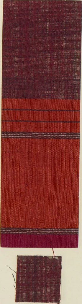 An illustration from Collection of specimens and illustrations of the textile manufactures of India. Second series, 0813-0863 / prepared under the direction of J. Forbes Watson, 1874, leaf 49