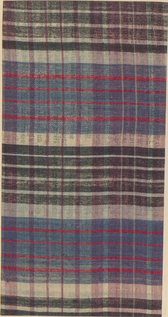 An illustration from Collection of specimens and illustrations of the textile manufactures of India. Second series, 0632-0691 / prepared under the direction of J. Forbes Watson, 1873, leaf 11
