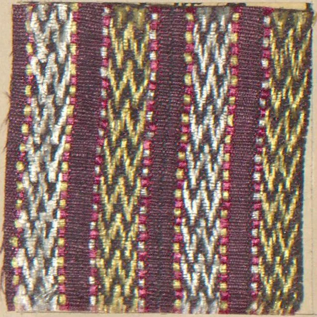An illustration from Collection of specimens and illustrations of the textile manufactures of India. Second series, 0632-0691 / prepared under the direction of J. Forbes Watson, 1873, leaf 37