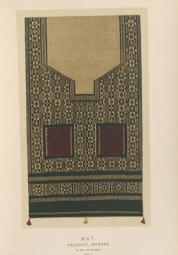 An illustration from Collection of specimens and illustrations of the textile manufactures of India. Second series, 0386-0400 / prepared under the direction of J. Forbes Watson, leaf 10