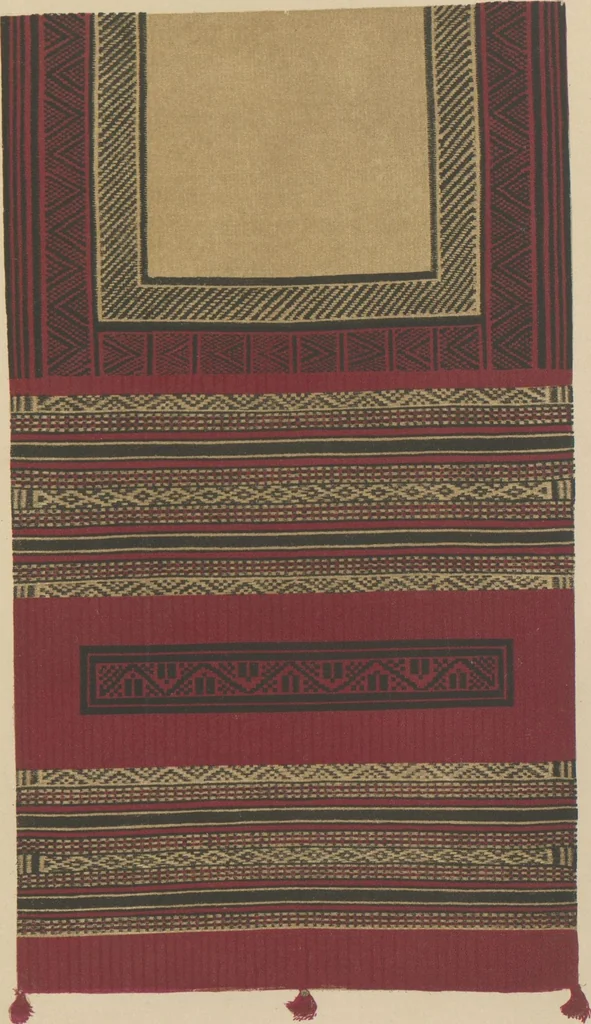 An illustration from Collection of specimens and illustrations of the textile manufactures of India. Second series, 0386-0400 / prepared under the direction of J. Forbes Watson, leaf 11