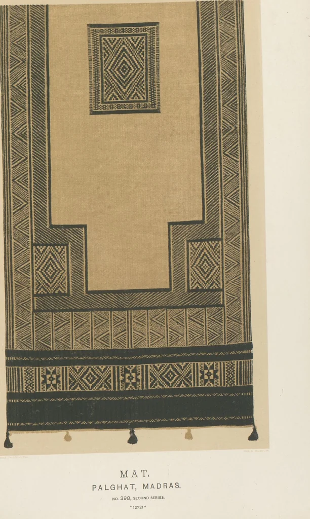 An illustration from Collection of specimens and illustrations of the textile manufactures of India. Second series, 0386-0400 / prepared under the direction of J. Forbes Watson, leaf 14