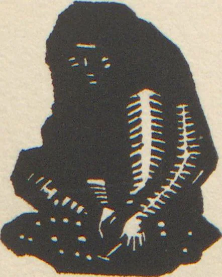 An illustration from A catalogue of an exhibition of woodcuts by John J. A. Murphy : shown at the Galleries of Messrs. Frederick Keppel & Co. ... January the Fifth to January the Thirty-first, Nineteen Hundred and Twenty-two, 1922, leaf 2