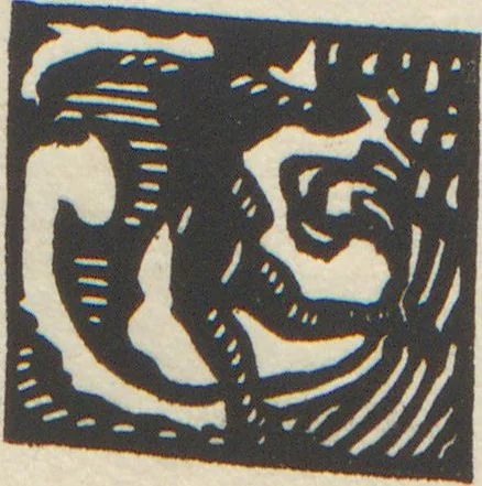 An illustration from A catalogue of an exhibition of woodcuts by John J. A. Murphy : shown at the Galleries of Messrs. Frederick Keppel & Co. ... January the Fifth to January the Thirty-first, Nineteen Hundred and Twenty-two, 1922, leaf 5