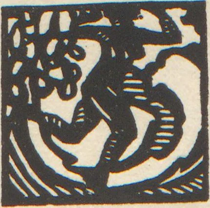 An illustration from A catalogue of an exhibition of woodcuts by John J. A. Murphy : shown at the Galleries of Messrs. Frederick Keppel & Co. ... January the Fifth to January the Thirty-first, Nineteen Hundred and Twenty-two, 1922, leaf 6