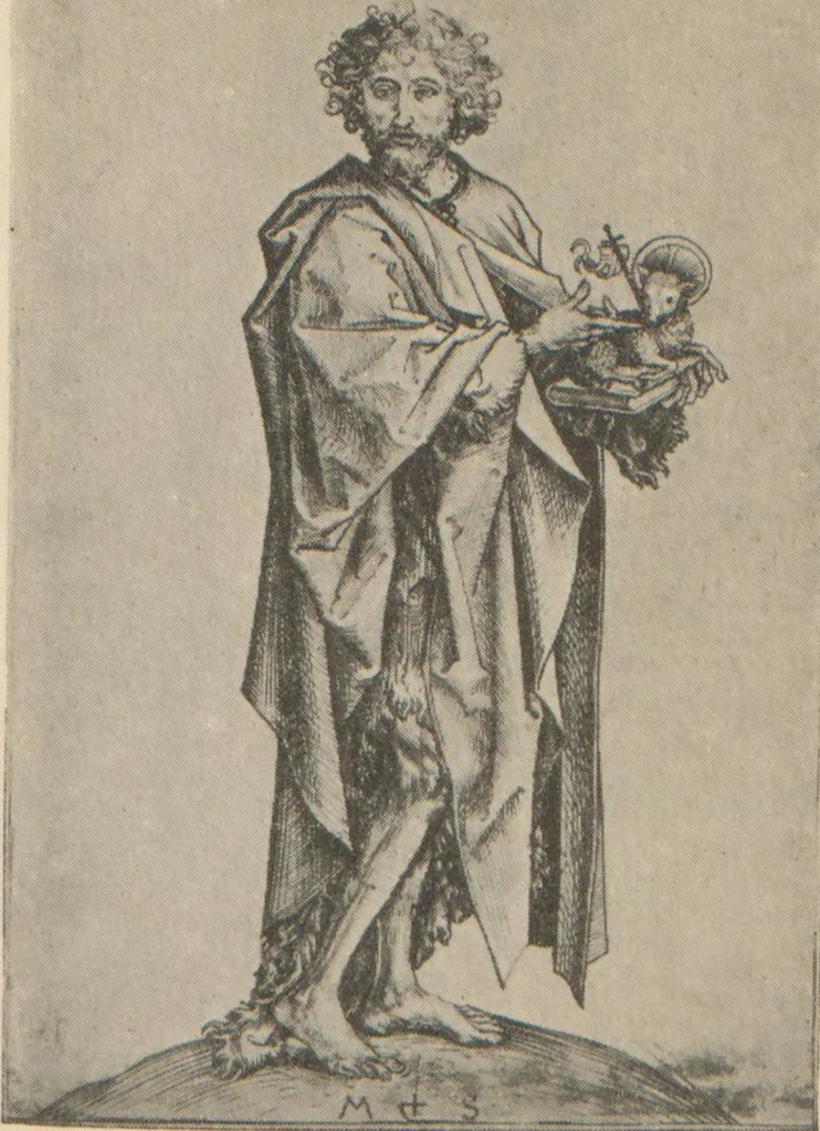 An illustration from Catalog of an exhibition of early engravings : Frederick Keppel & Co., New York, November 8th to 30th, 1923 / with an introduction by David Keppel, 1923, leaf 1