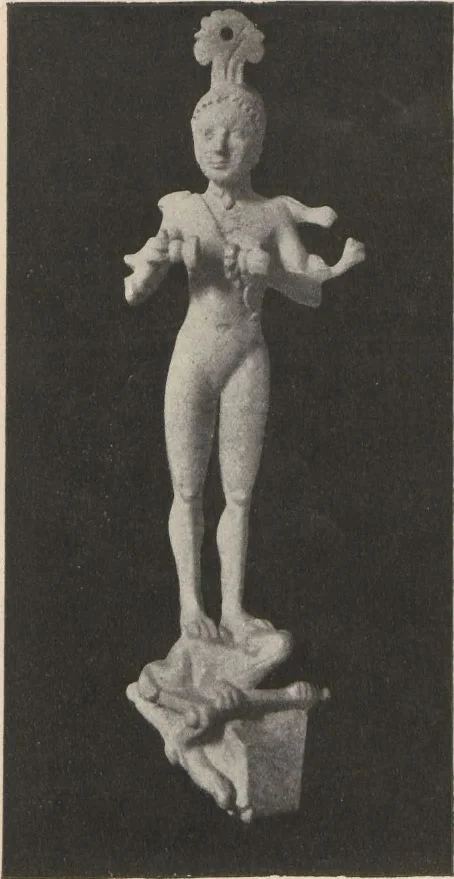An illustration from Neue Denkmäler antiker Kunst III : Antiken in den Museen von Amerika / von A. Furtwängler, 1905, leaf 50