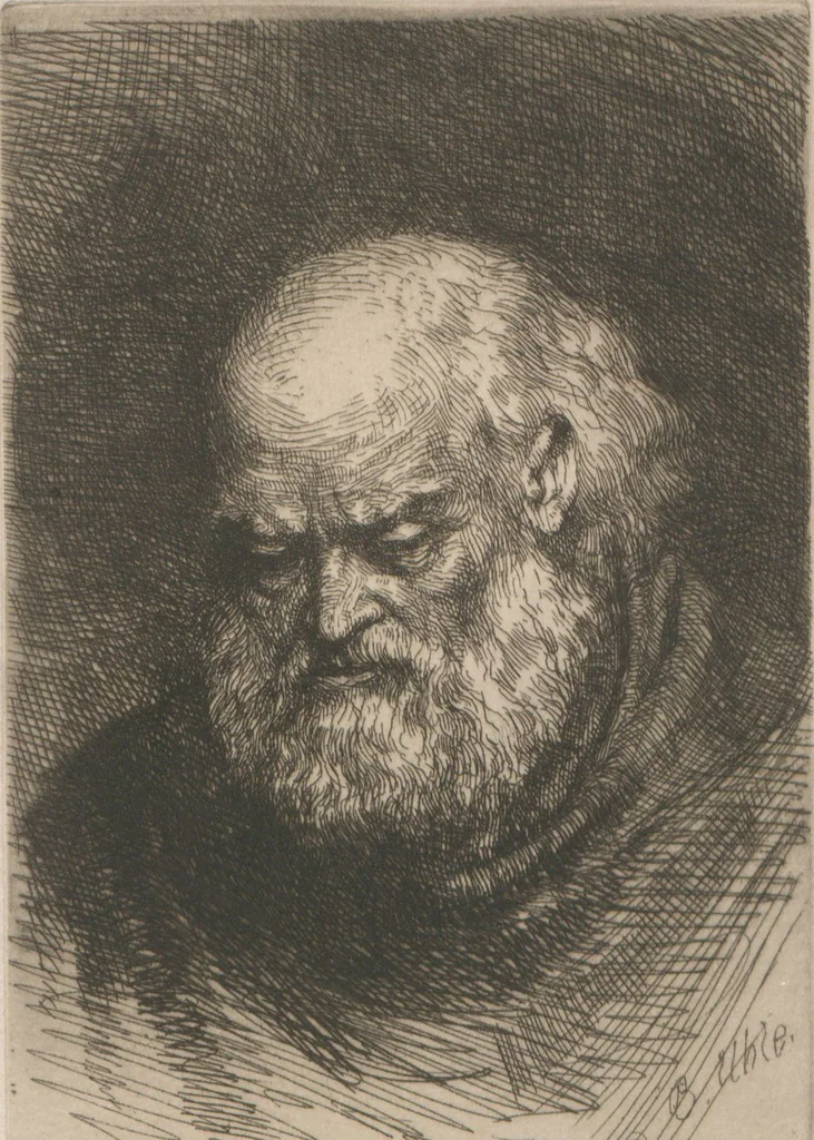 An illustration from Catalogue of the ... annual Exhibition of the Philadelphia Society of Etchers : held at the Pennsylvania Academy of the Fine Arts, 1883, leaf 31