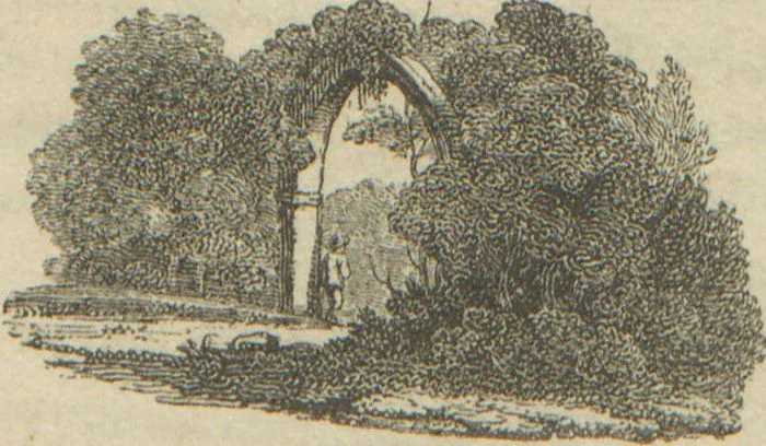 An illustration from List of pictures at the seat of T.B. Brydges Barret, Esq. : at Lee Priory, in the county of Kent, 1817, leaf 13