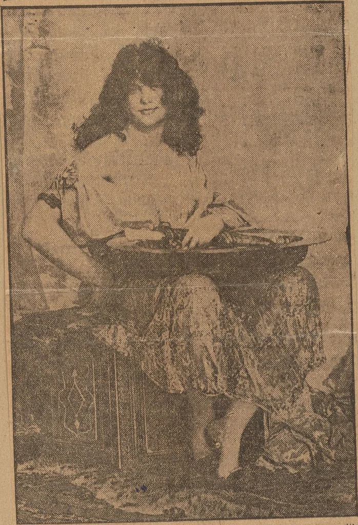 An illustration from [The Salome of Henri Regnault, a scrap book of clippings relating to its purchase by M. Knoedler & Co. at the sale of the Marquise Landolfo Carcano, May 30, 1912] : Volume 1, 1912, leaf 195