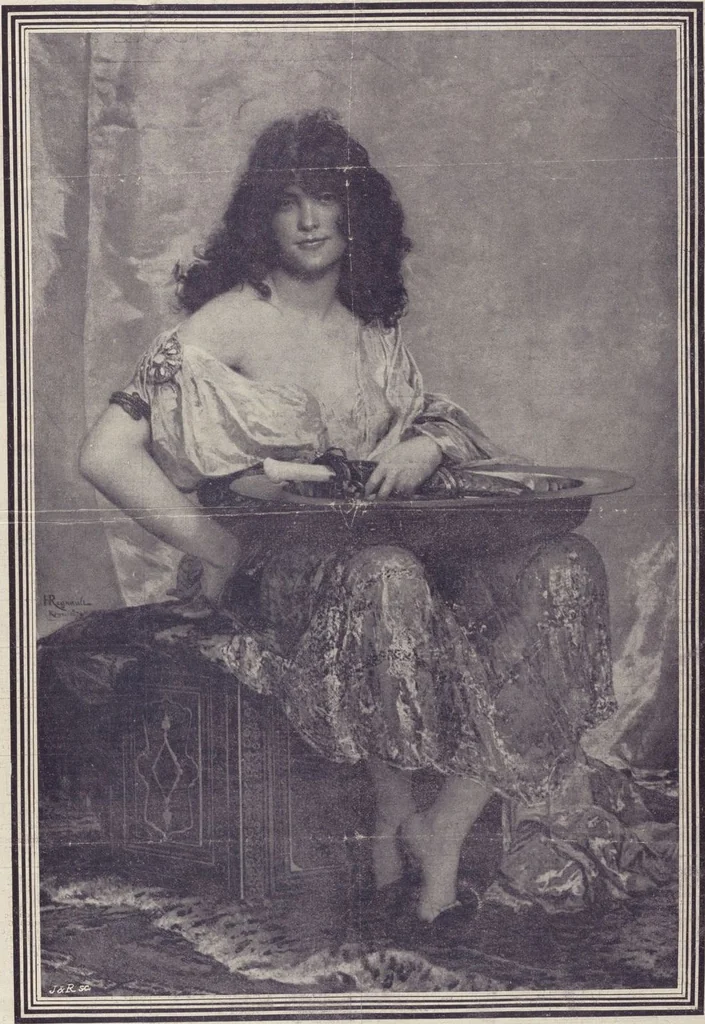 An illustration from [The Salome of Henri Regnault, a scrap book of clippings relating to its purchase by M. Knoedler & Co. at the sale of the Marquise Landolfo Carcano, May 30, 1912] : Volume 1, 1912, leaf 26