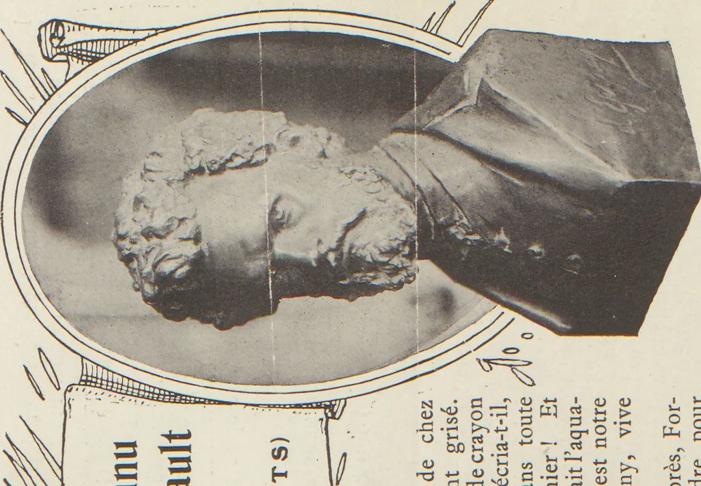 An illustration from [The Salome of Henri Regnault, a scrap book of clippings relating to its purchase by M. Knoedler & Co. at the sale of the Marquise Landolfo Carcano, May 30, 1912] : Volume 2, 1912, leaf 16