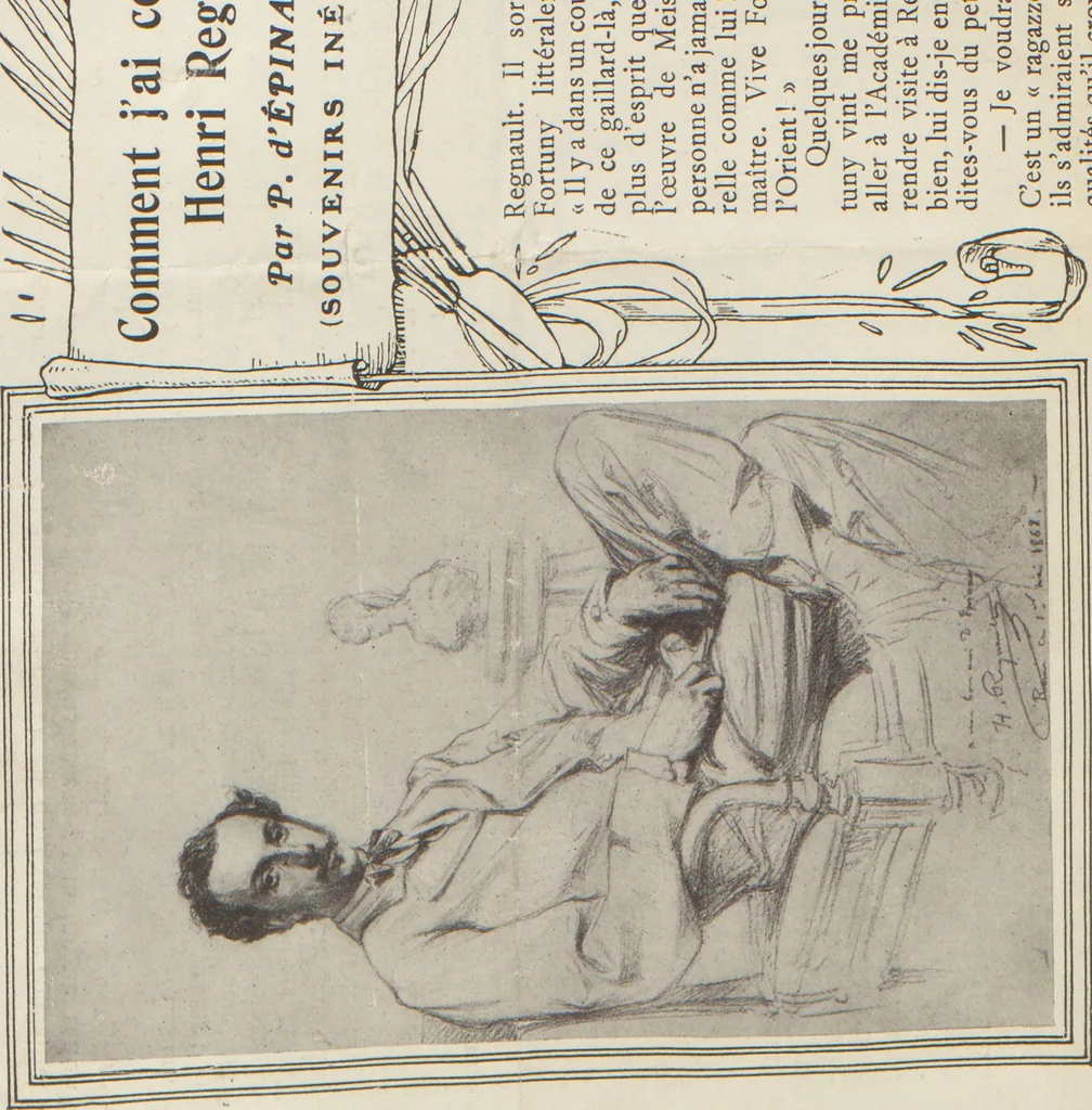 An illustration from [The Salome of Henri Regnault, a scrap book of clippings relating to its purchase by M. Knoedler & Co. at the sale of the Marquise Landolfo Carcano, May 30, 1912] : Volume 2, 1912, leaf 16