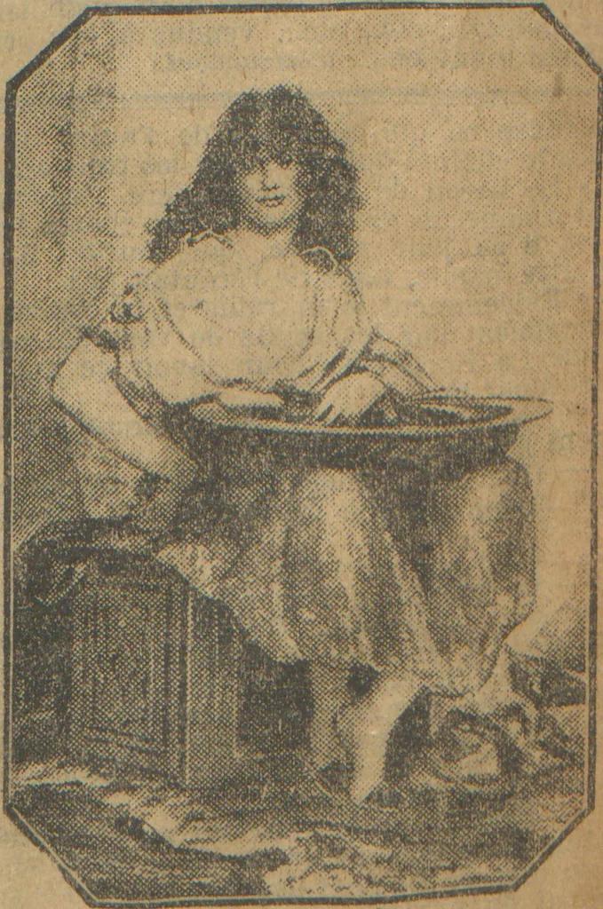 An illustration from [The Salome of Henri Regnault, a scrap book of clippings relating to its purchase by M. Knoedler & Co. at the sale of the Marquise Landolfo Carcano, May 30, 1912] : Volume 2, 1912, leaf 24