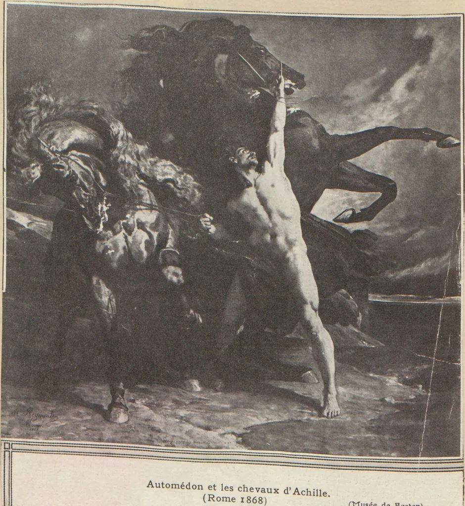 An illustration from [The Salome of Henri Regnault, a scrap book of clippings relating to its purchase by M. Knoedler & Co. at the sale of the Marquise Landolfo Carcano, May 30, 1912] : Volume 2, 1912, leaf 49