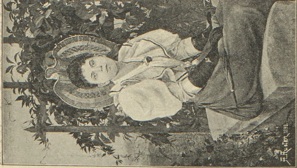 An illustration from Katalog illustrowany wystawy sztuki współczesnej we Lwowie 1894, 1894, leaf 105