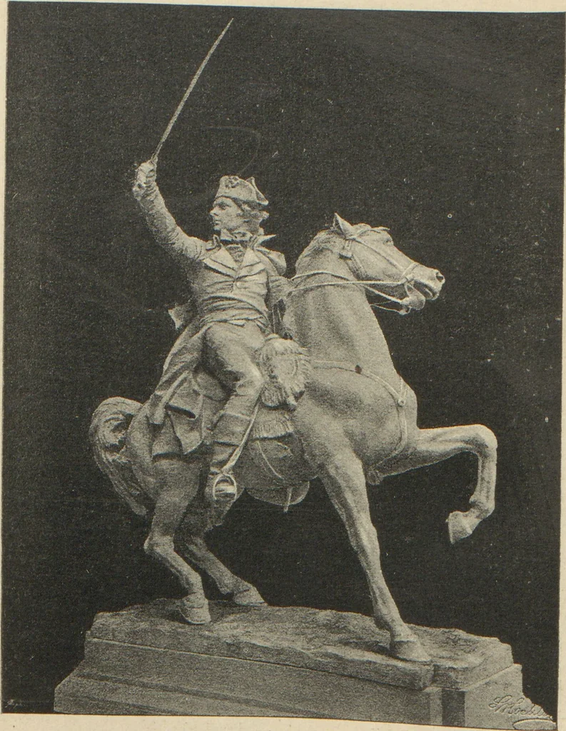 An illustration from Katalog illustrowany wystawy sztuki współczesnej we Lwowie 1894, 1894, leaf 107