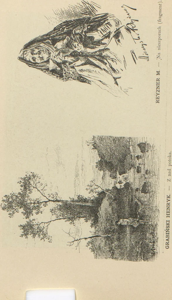 An illustration from Katalog illustrowany wystawy sztuki współczesnej we Lwowie 1894, 1894, leaf 109