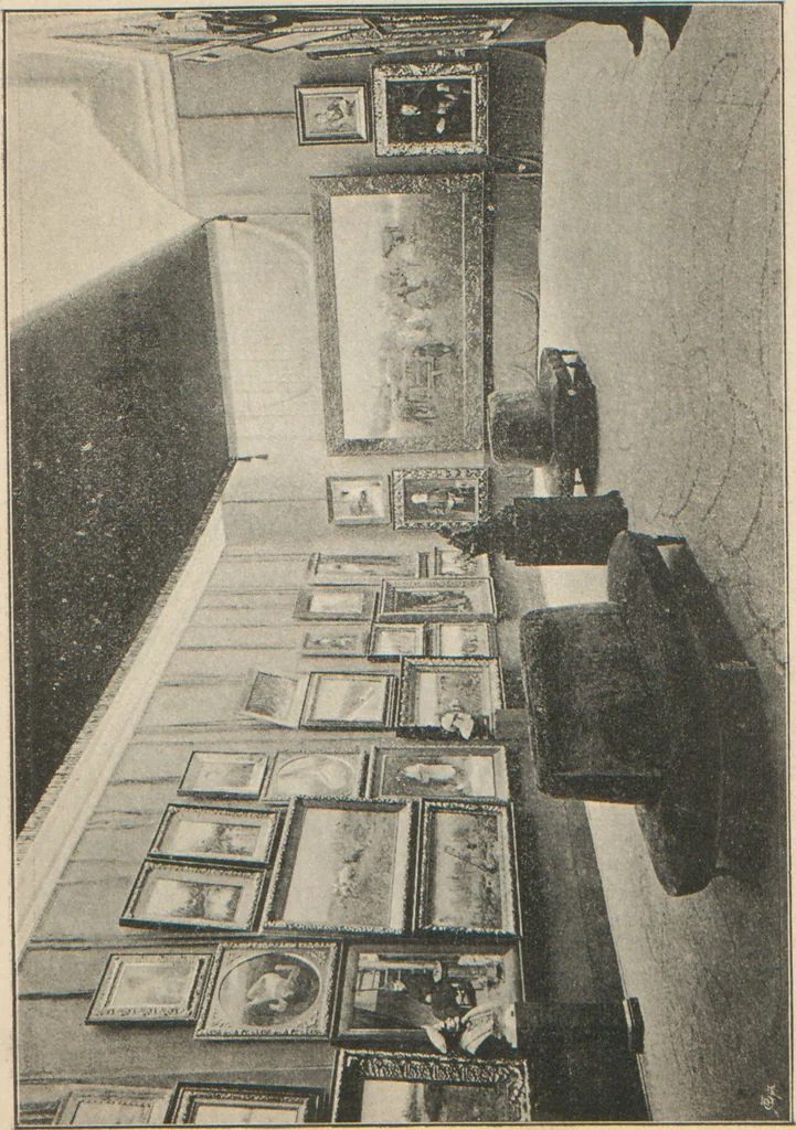An illustration from Katalog illustrowany wystawy sztuki współczesnej we Lwowie 1894, 1894, leaf 46