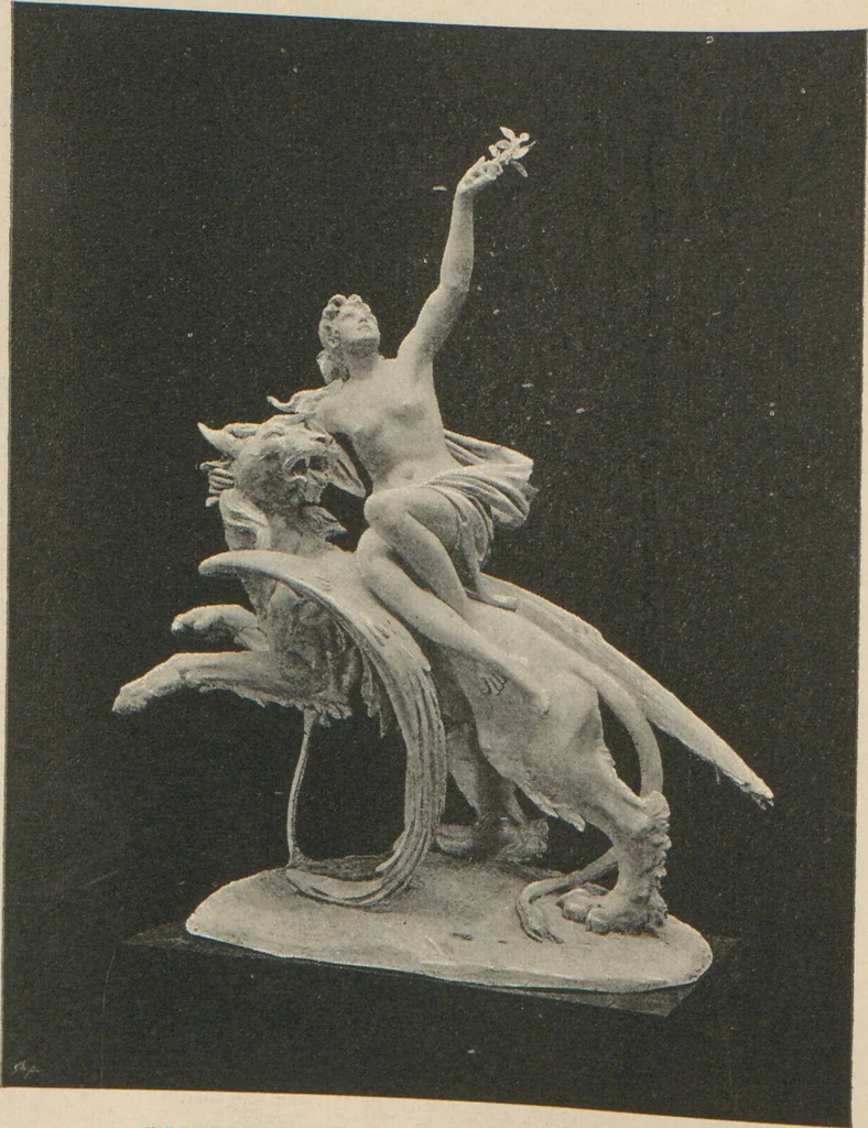 An illustration from Katalog illustrowany wystawy sztuki współczesnej we Lwowie 1894, 1894, leaf 47
