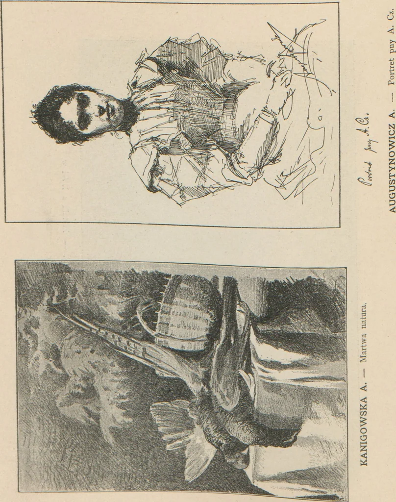 An illustration from Katalog illustrowany wystawy sztuki współczesnej we Lwowie 1894, 1894, leaf 71