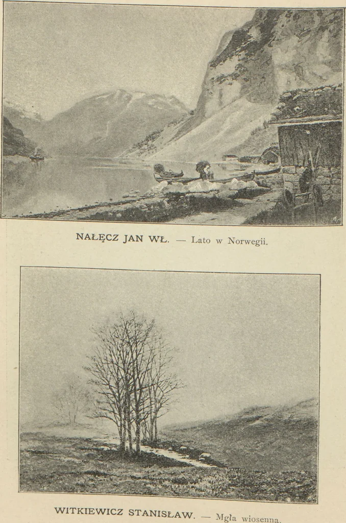 An illustration from Katalog illustrowany wystawy sztuki współczesnej we Lwowie 1894, 1894, leaf 81