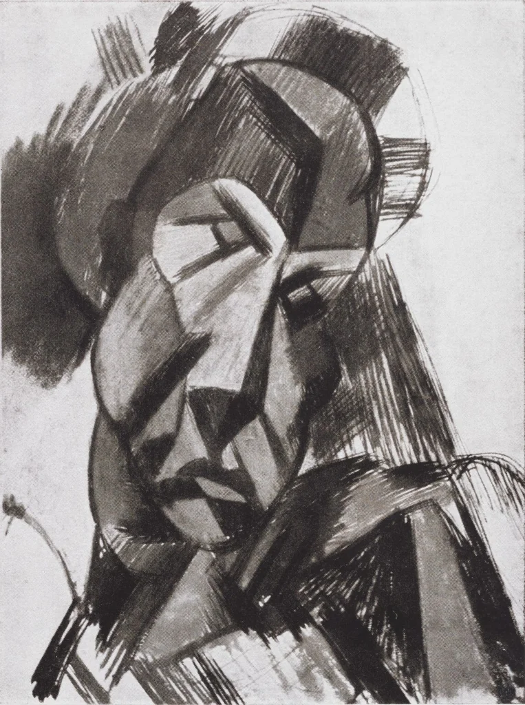 An illustration from Ausstellung Pablo Picasso : Februar 1913, Moderne Galerie Heinrich Thannhauser, München, 1913, leaf 11