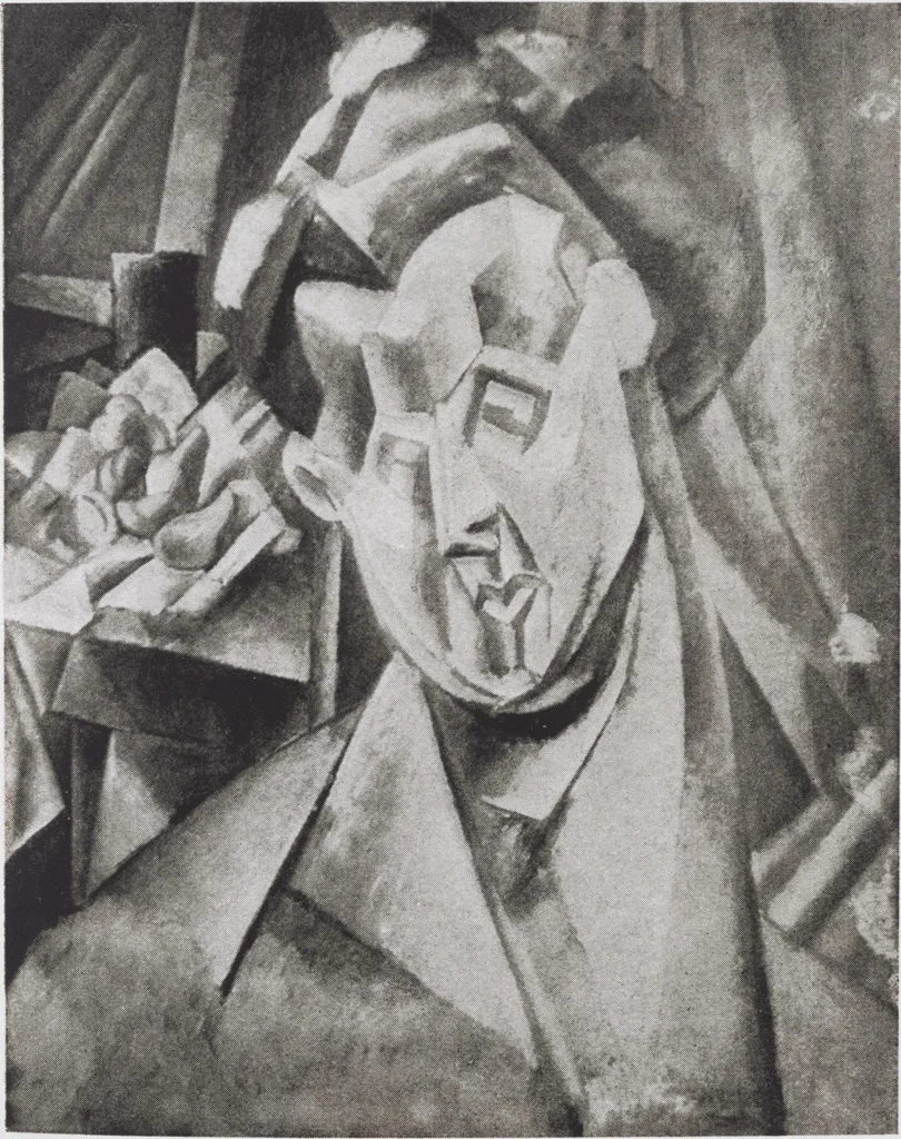 An illustration from Ausstellung Pablo Picasso : Februar 1913, Moderne Galerie Heinrich Thannhauser, München, 1913, leaf 13
