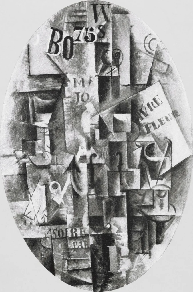 An illustration from Ausstellung Pablo Picasso : Februar 1913, Moderne Galerie Heinrich Thannhauser, München, 1913, leaf 15