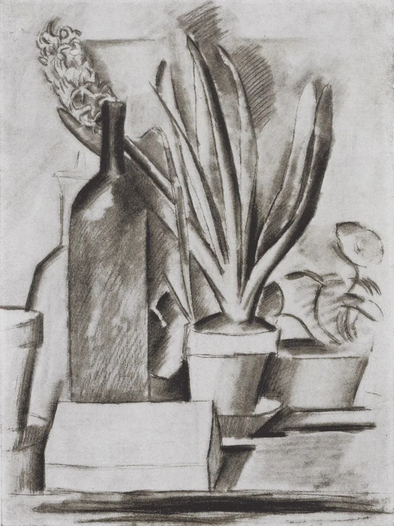 An illustration from Ausstellung Pablo Picasso : Februar 1913, Moderne Galerie Heinrich Thannhauser, München, 1913, leaf 19