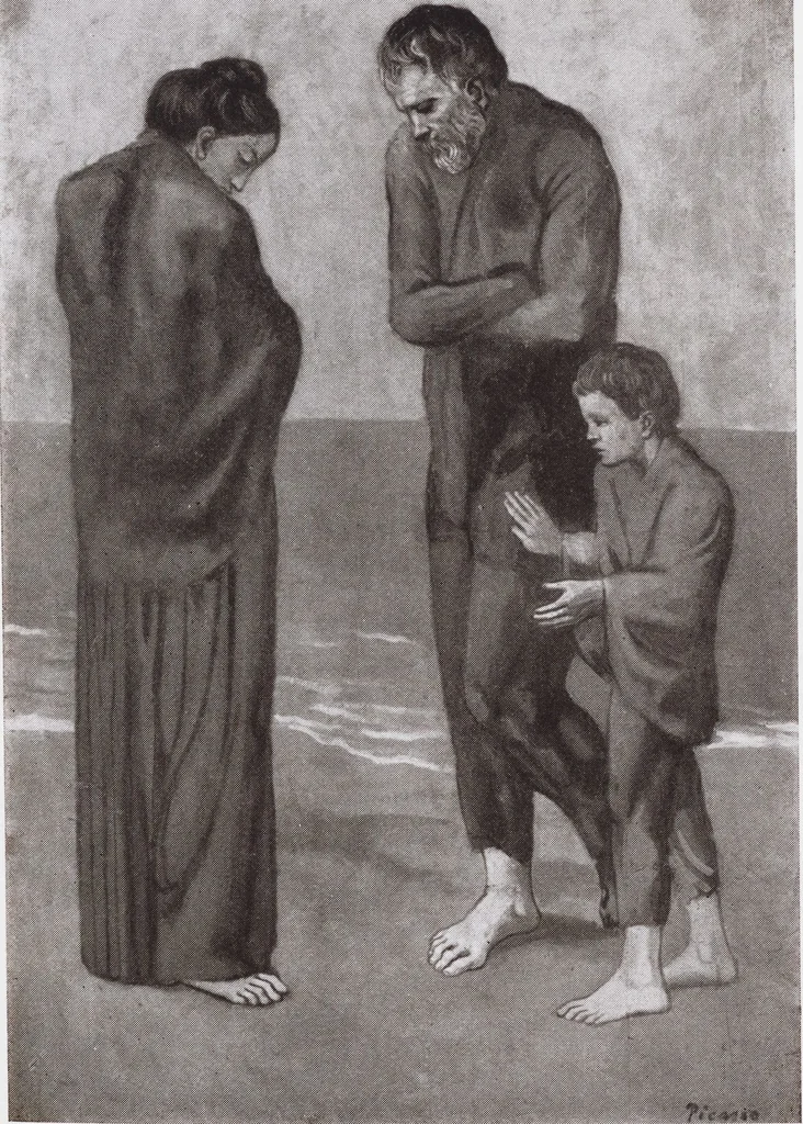 An illustration from Ausstellung Pablo Picasso : Februar 1913, Moderne Galerie Heinrich Thannhauser, München, 1913, leaf 8