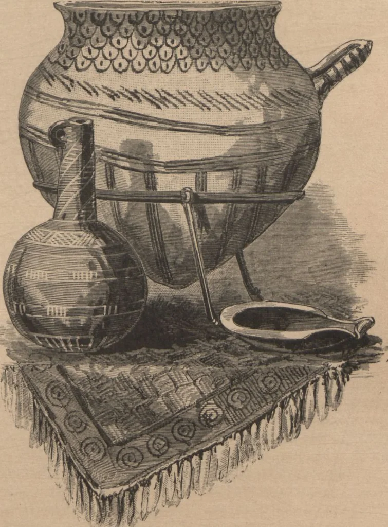 An illustration from The Metropolitan Museum of Art / edited by L.P. di Cesnola ; illustrations by George Gibson, 1882, leaf 14
