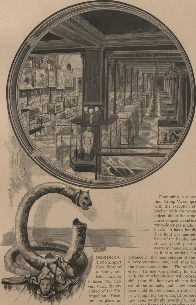An illustration from The Metropolitan Museum of Art / edited by L.P. di Cesnola ; illustrations by George Gibson, 1882, leaf 15