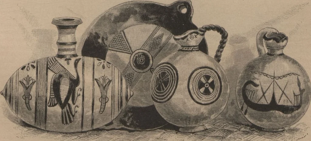 An illustration from The Metropolitan Museum of Art / edited by L.P. di Cesnola ; illustrations by George Gibson, 1882, leaf 17