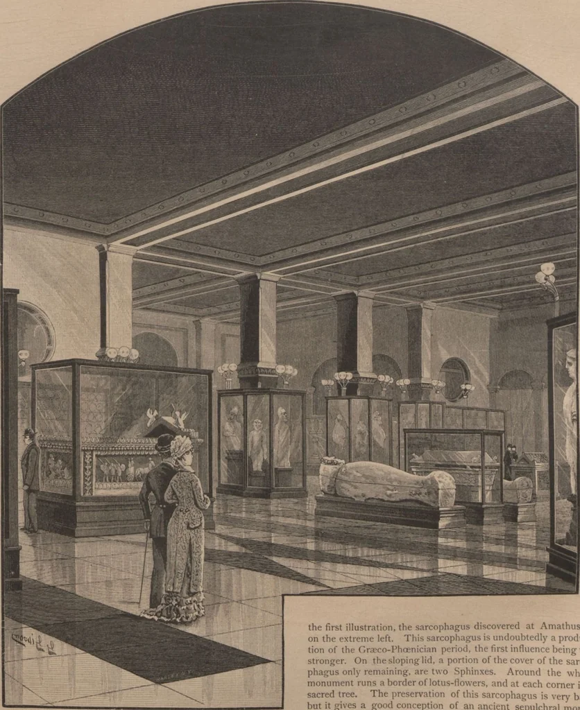 An illustration from The Metropolitan Museum of Art / edited by L.P. di Cesnola ; illustrations by George Gibson, 1882, leaf 24