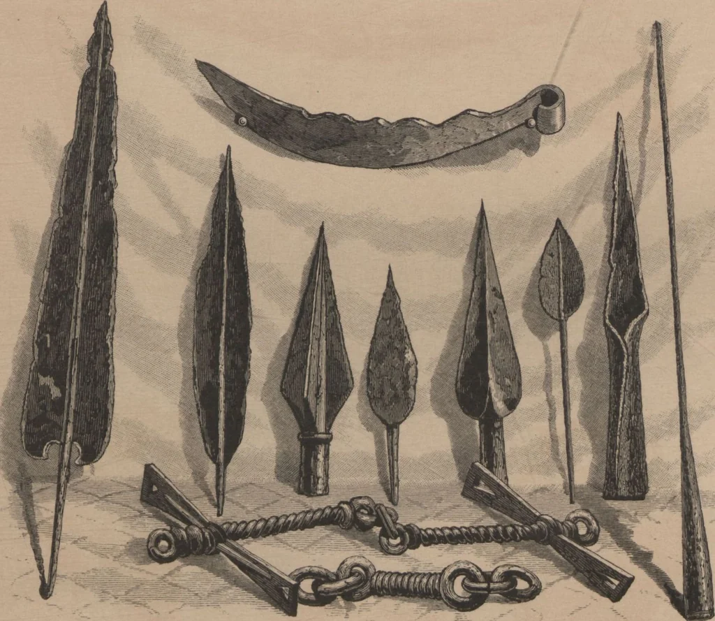 An illustration from The Metropolitan Museum of Art / edited by L.P. di Cesnola ; illustrations by George Gibson, 1882, leaf 28