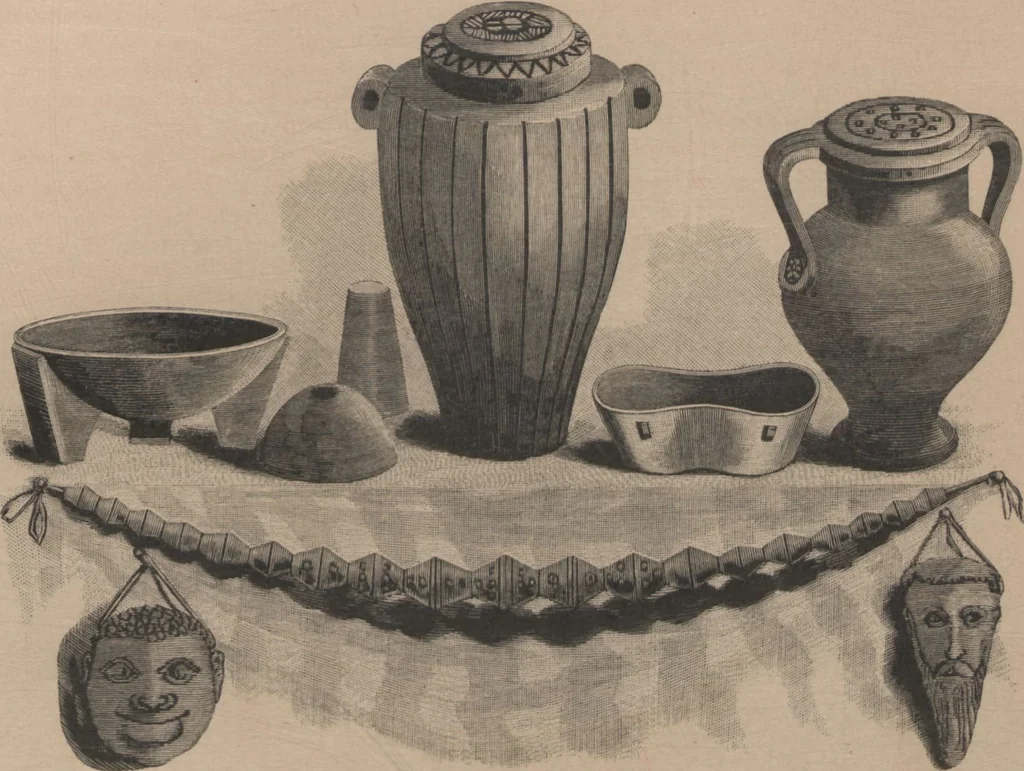 An illustration from The Metropolitan Museum of Art / edited by L.P. di Cesnola ; illustrations by George Gibson, 1882, leaf 29